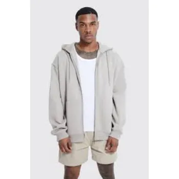 Man Zip Through Hoodie